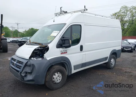 2016 Ram Promaster 1500 from USA, damaged, VIN 3C6TRVBGXGE110539
